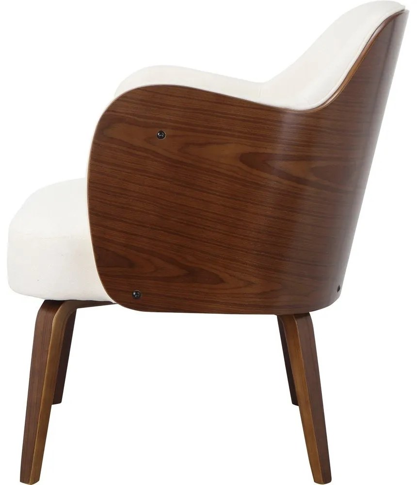 Biele kreslo Haruko - Støraa