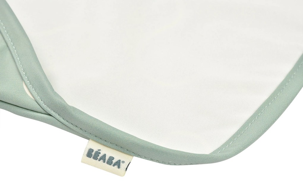 Podbradník 2v1 s odnímateľnými rukávmi Sage Green