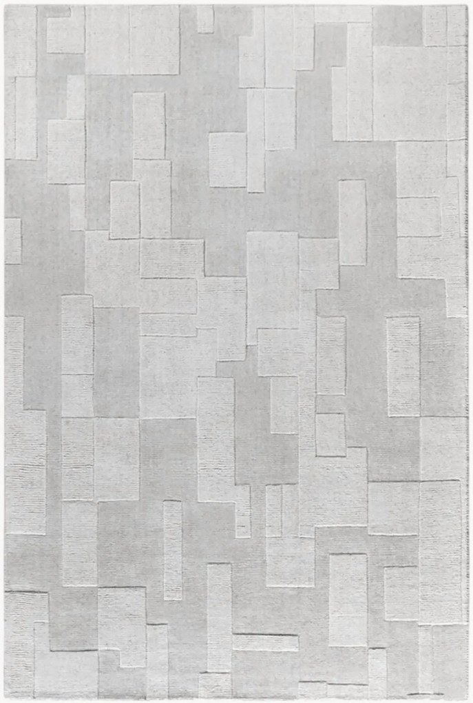 Vlnený koberec's reliéfnou štruktúrou Wilhelmine