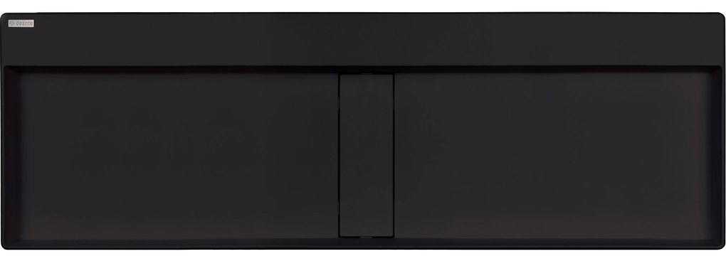 Deante Blur, granitové umývadlo na dosku 1200x400x120 mm, čierna, DEA-CQB_NU2S
