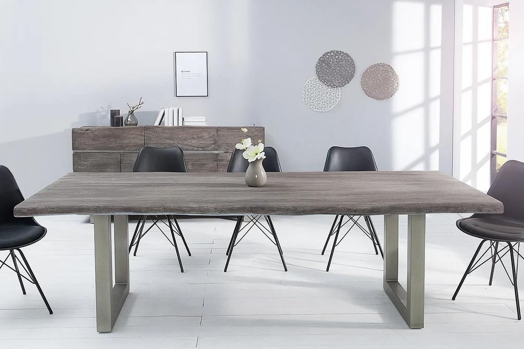 Bighome - Jedálenský stôl MAMAT 200 cm - sivá