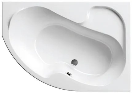 Ravak Rosa I asymetrická vaňa 140x105 cm akrylát pravá cv01000000 RO1400P