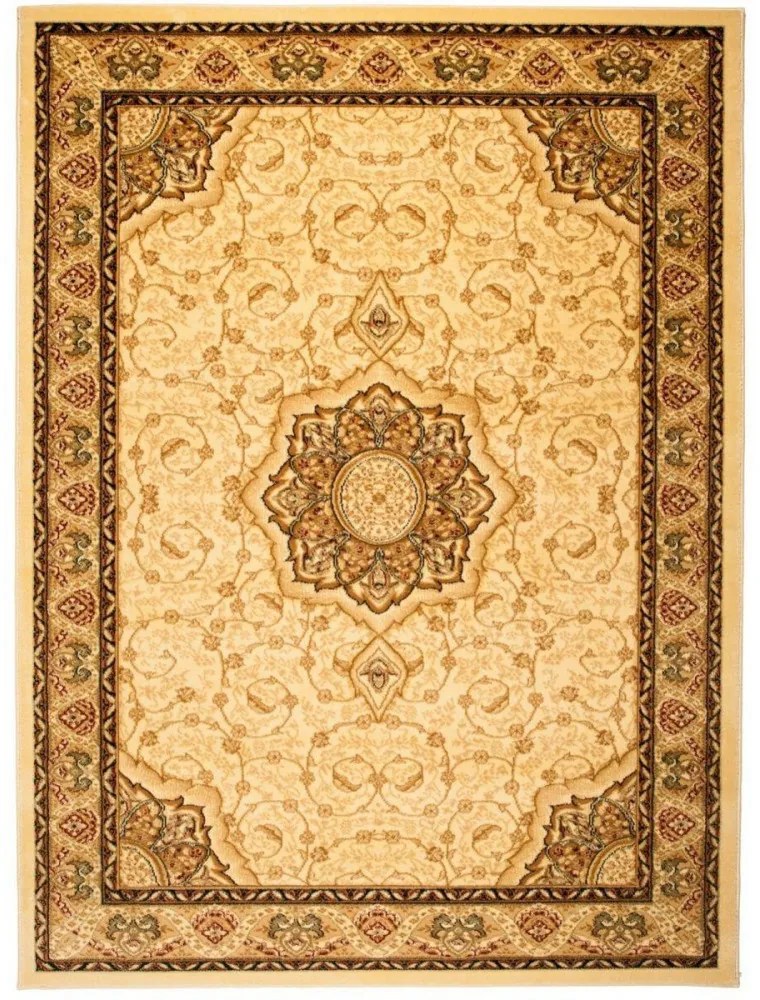 Kusový koberec klasický vzor 2 béžový 200x300cm