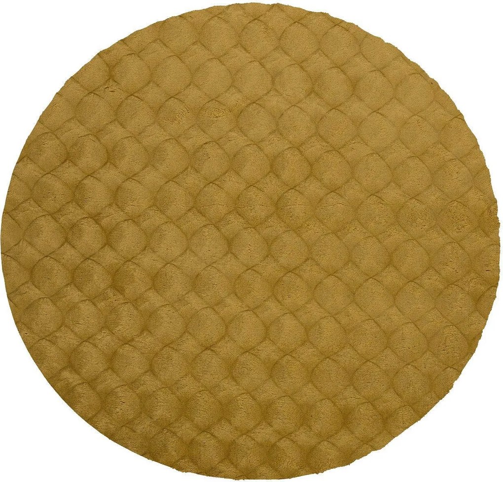 XXXLutz KOBEREC S VYSOKÝM VLASOM, 120/120 cm medová Kayoom - Online Only bytové doplnky - 005937147005