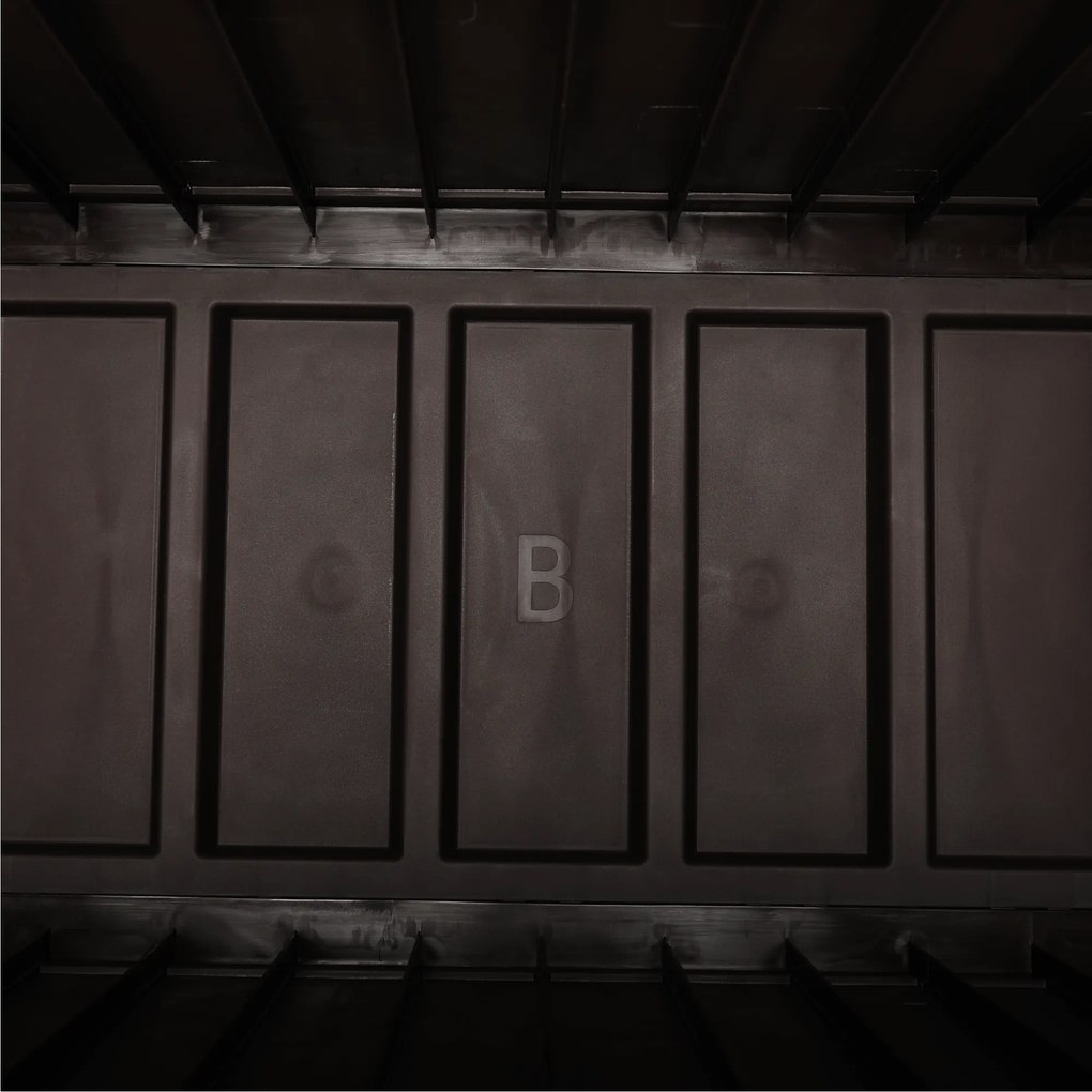 Kondela Záhradný úložný box, hnedá, DAGON