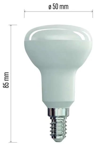 Emos LED žiarovka Classic R50 6,5W E14 neutrálna biela ZQ7221