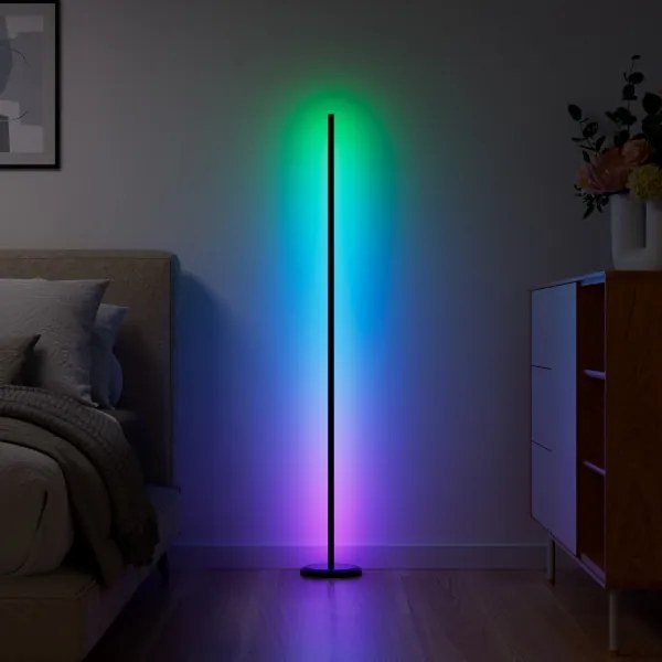 Nanoleaf N7204K02-1FL- LED RGBW stmievateľná stojacia lampa LED/22W/230V 2200-6500K Wi-Fi