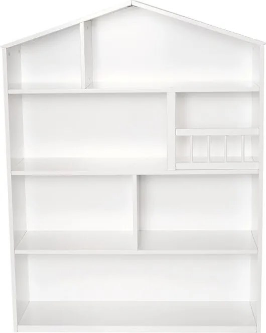 Polička domček pre bábiky biela