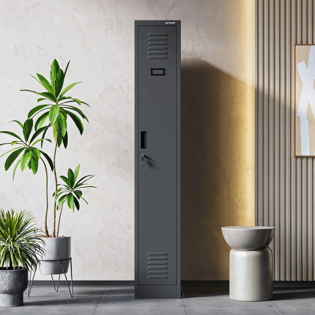 Kovová pracovná skriňa KACPER II 1 Plus 400 x 1800 x 500 mm