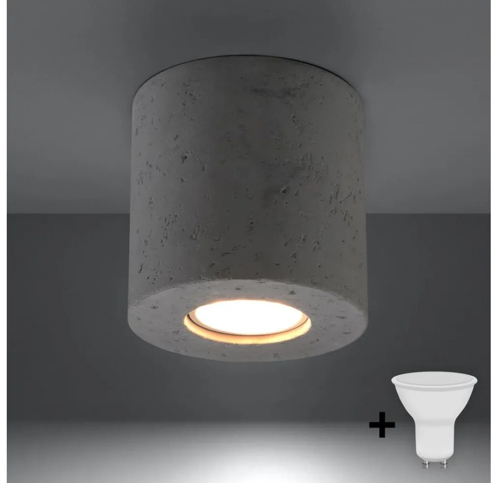 Brilagi -  LED Bodové svietidlo FRIDA 1xGU10/7W/230V betón BR.0488