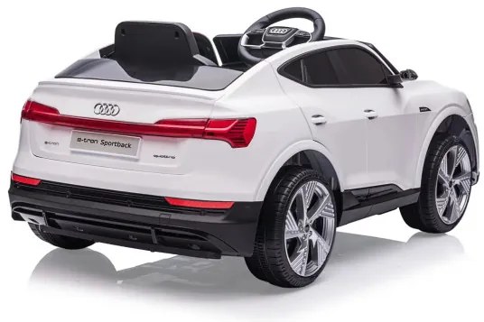 Elektrické autíčko Audi E-Tron Sportback biele