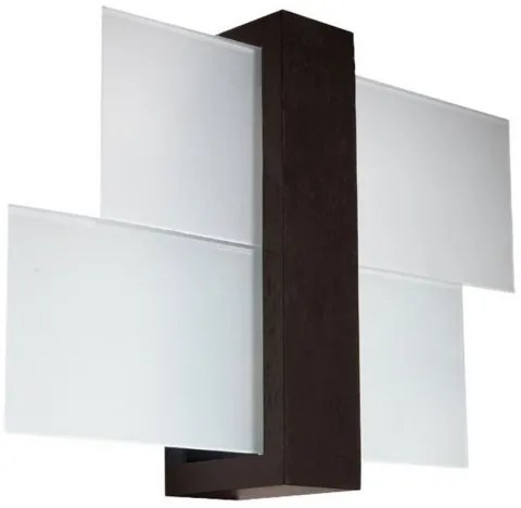 Brilagi -  LED Nástenné svietidlo HERA 1xE27/7,5W/230V wenge