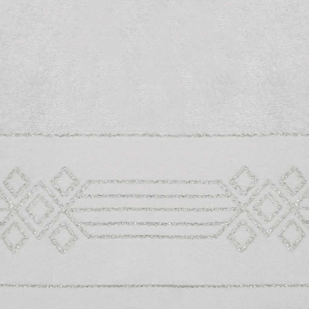 BAVLNENÝ UTERÁK KAMELA 50X90 CM BIELA