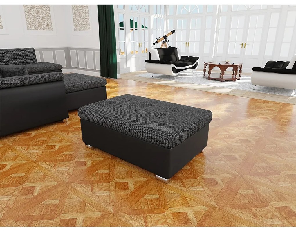 Taburetka Tony veľká, Dostupné poťahy: ekokoža Soft 011 + Lawa 05