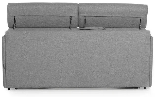 Pohovka na každodenné spanie TAVOLA MINI rozkladacia, modrá (penelope 27)