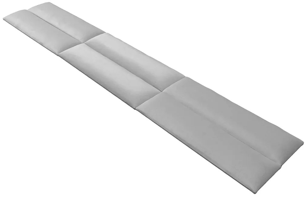 Čalúnený nástenný panel FRAME PAROS 15x60 cm Farba: Krémová