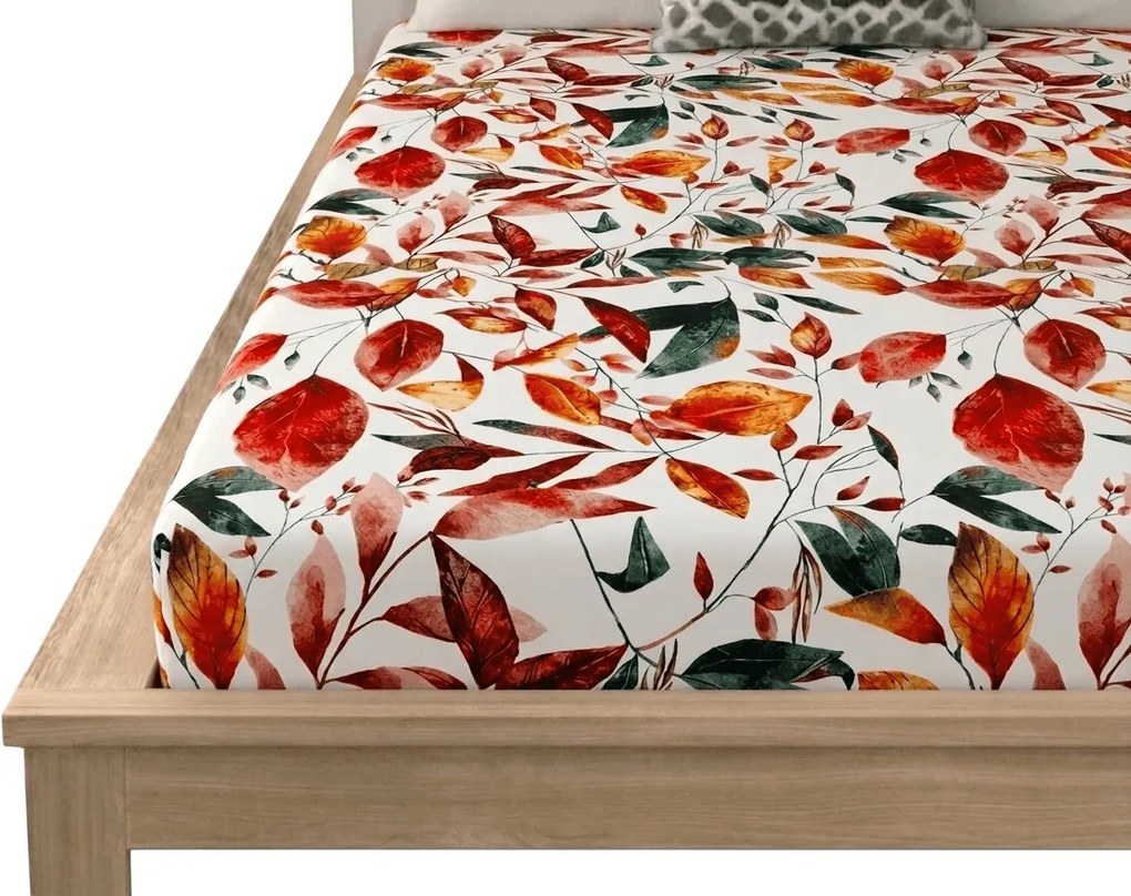 Plachta z mikrovlákna AUTUMN LEAVES farebná 90x200 cm