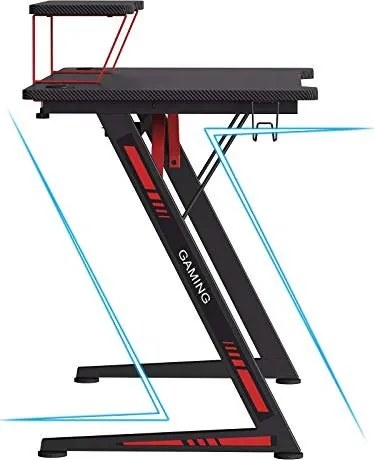 Počítačový stôl so stojanom SONGMICS LGD001B01