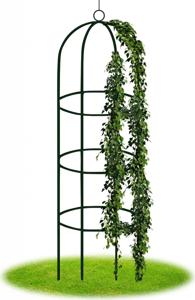 Záhradná kovová pergola 190 cm - stĺpik