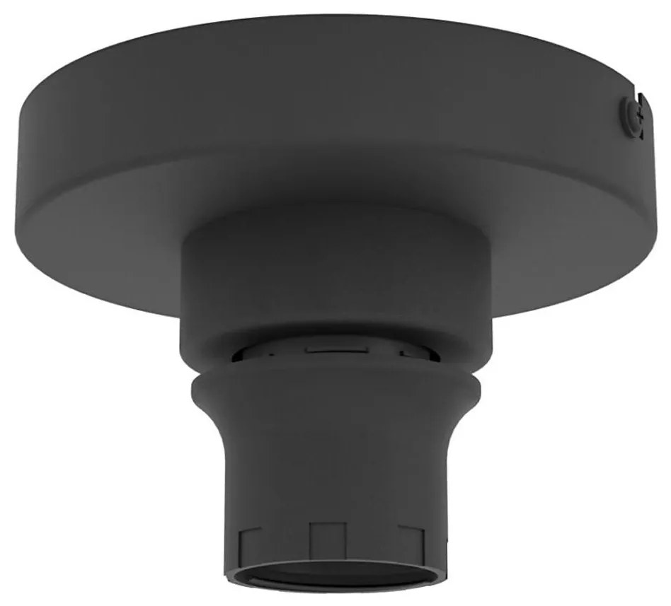 Eglo 300175 - Stropné svietidlo CURITIBA 1xE27/40W/230V, priemer 13 cm, čierne 300175