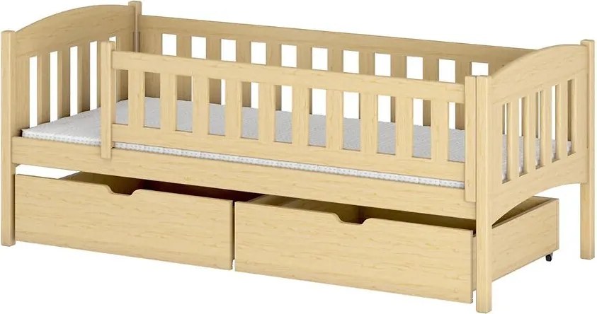 Posteľ Gucio 90x200 borovica