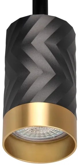 Bodové svietidlo ARRAS 6xGU10/10W/230V čierna