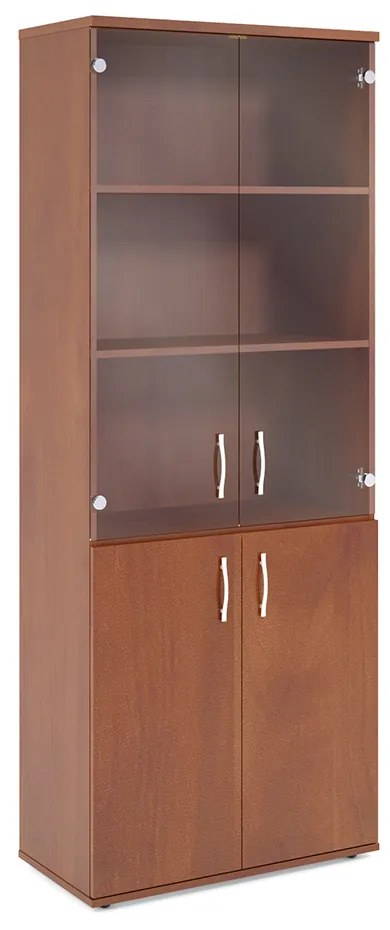 Vysoká skriňa Impress 74 x 37 x 190 cm, tmavý orech