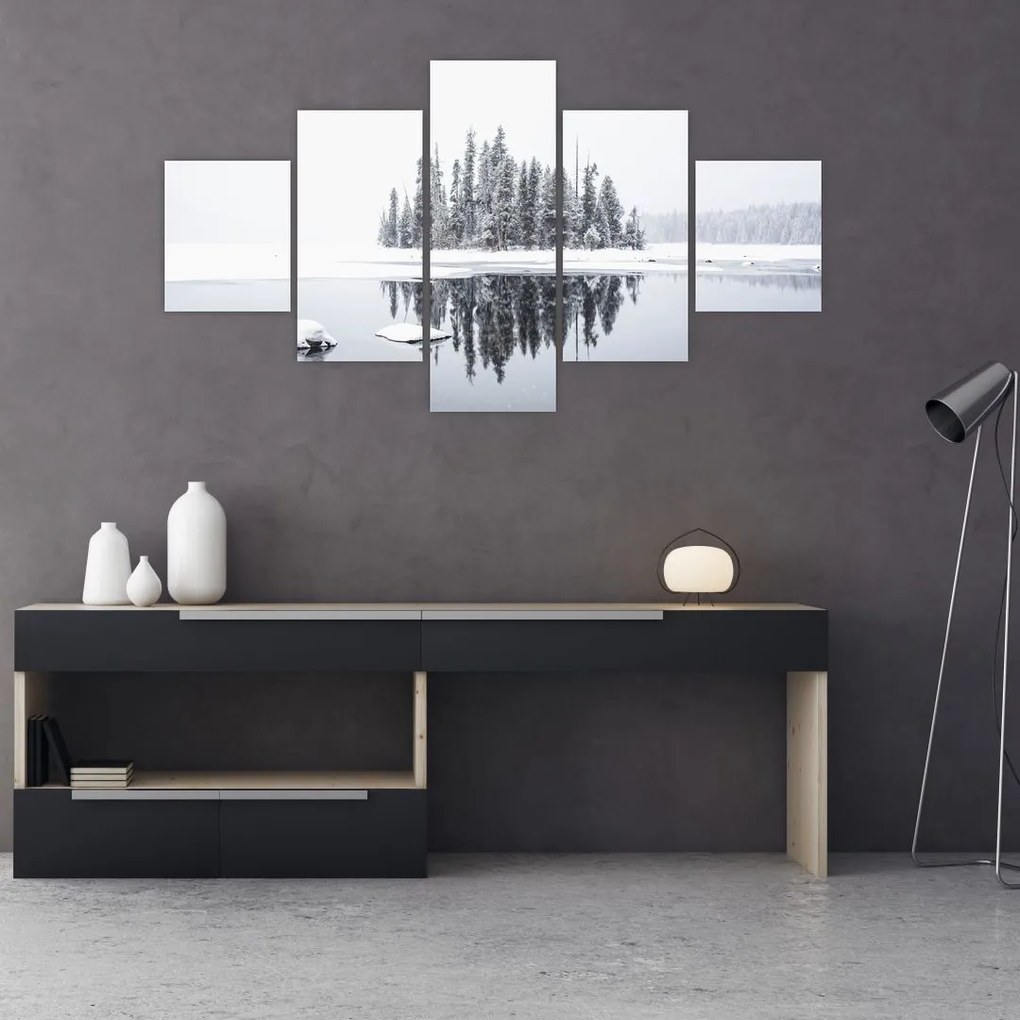 Obraz- Bolo bielo (125x70 cm), 40 ďalších rozmerov