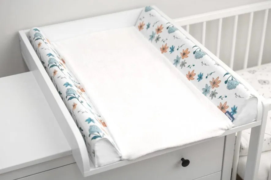 SENSILLO Prestieradlo na stred prebaľovacej podložky alebo nastavca Sensillo 50x70 biele