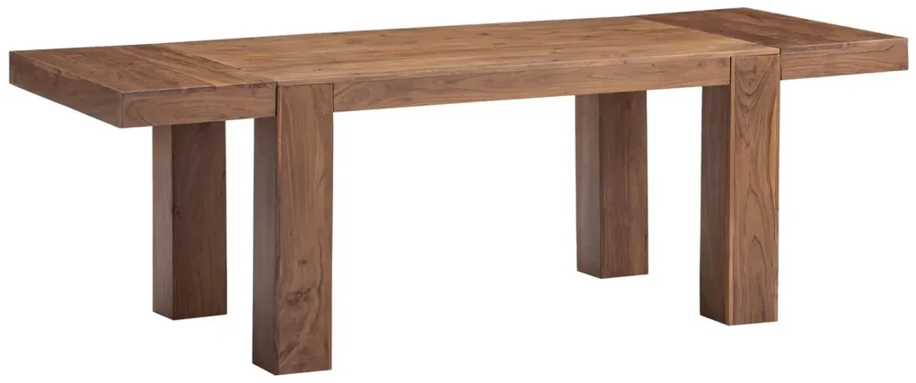 furniture-nabytek.cz - Jídelní stůl Osbon 146x90 s přídavnýma deskama Akazie