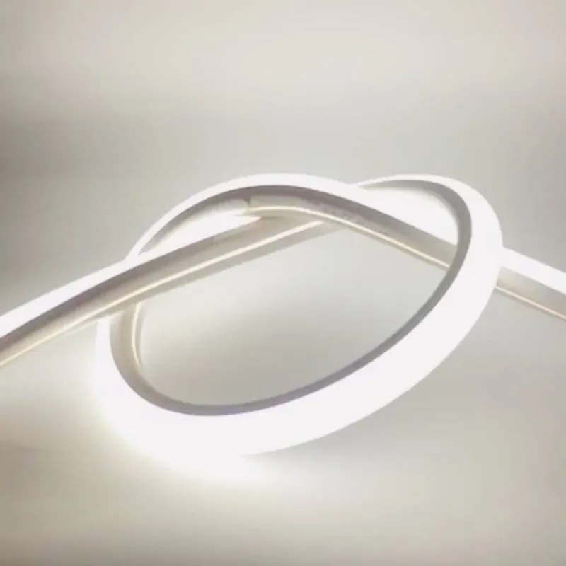 DECOLED D-TYP jednostranný LED Neon, ledově bílá, IP67, 1 m