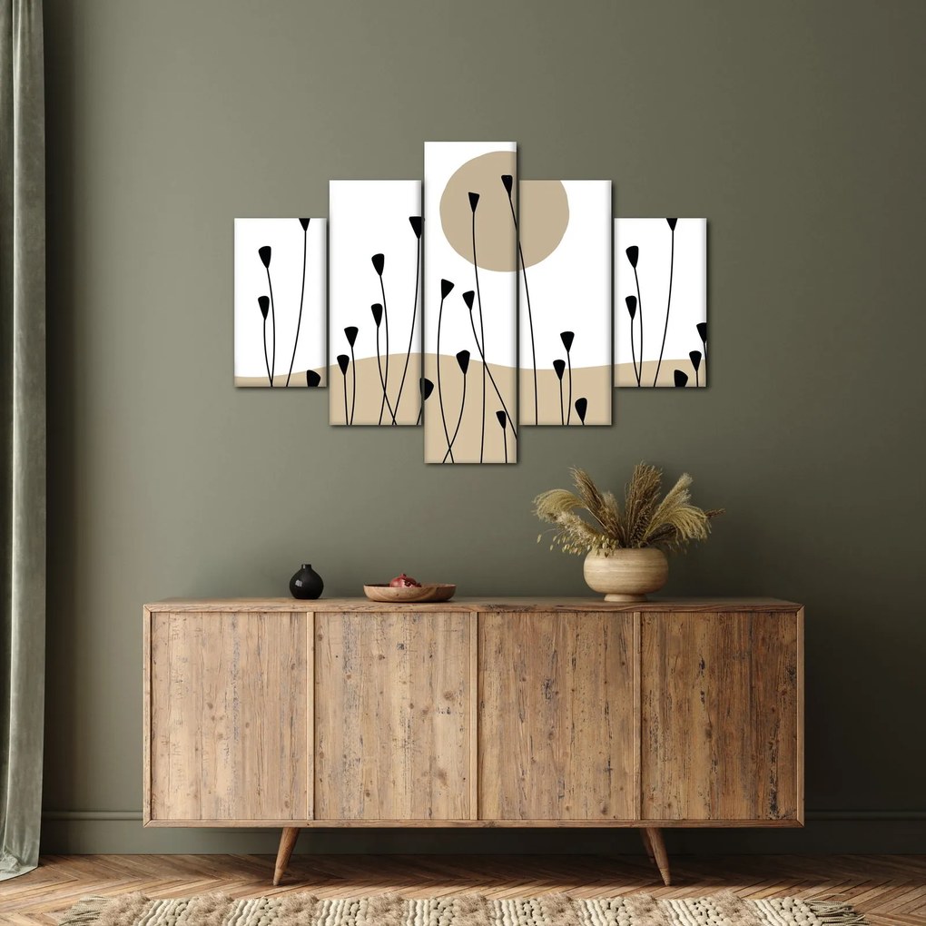 Obraz - Grafická lúka N⁰2 (150x105 cm)