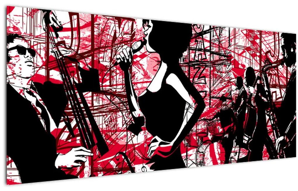 Obraz - Jazz (120x50 cm)