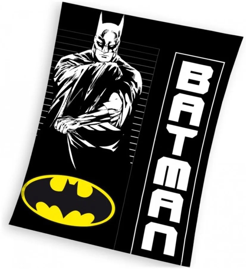 Coral fleece deka Batman - motív Strážca noci - 130 x 170 cm