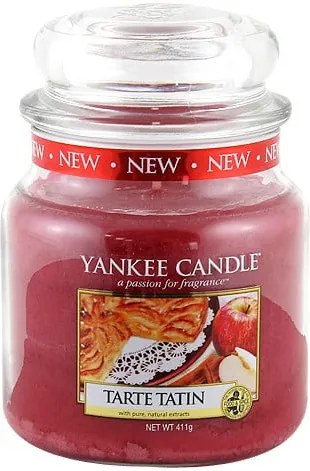 Vonná sviečka Yankee Candle Francúzsky Jablkový Koláč, doba horenia 65 - 90 hodín