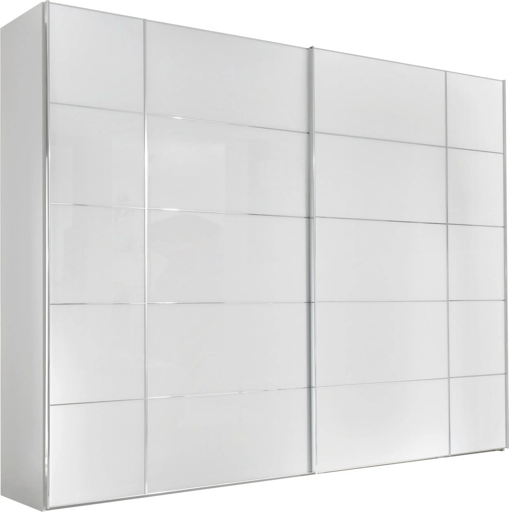 XXXLutz ŠAT. SKRIŇA S POSUV. DVERAMI, biela, 298/240/68 cm Dieter Knoll - Skrine - 000531039801