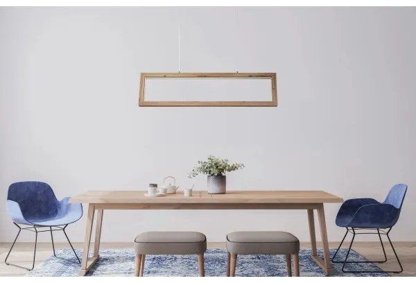 Globo 67287H - LED luster na lanku MANDERA LED/24W/230V hnedá