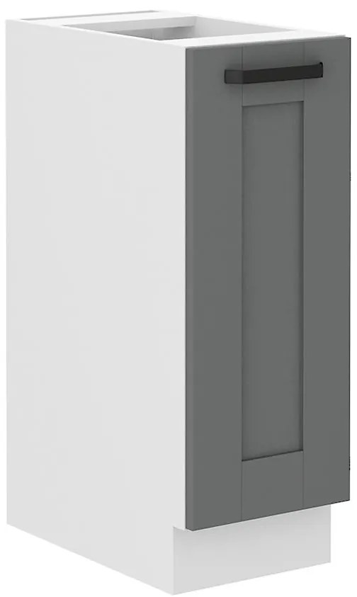 Kuchynská skrinka Luna dustgrey/biela 30D Cargo BB