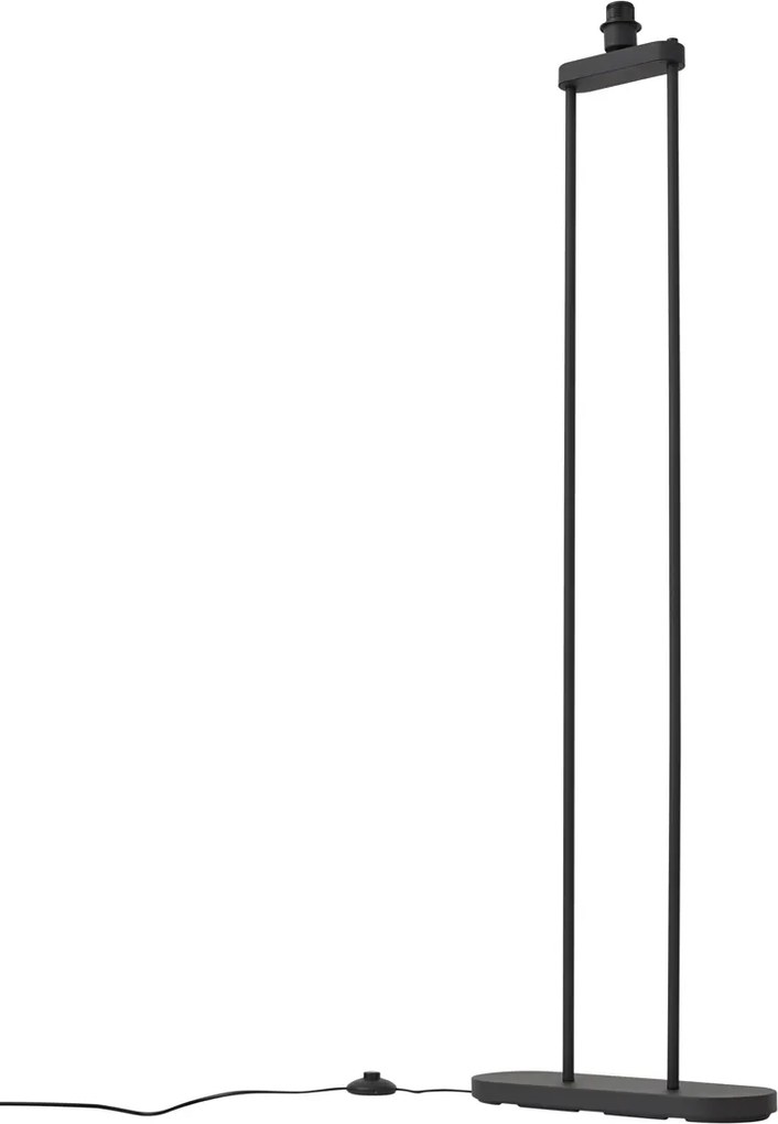 Moderná stojaca lampa čierna - Thijmen