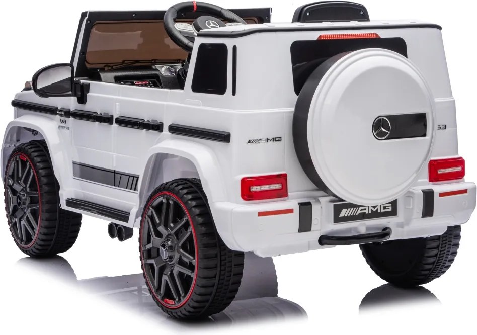 Ramiz Detské vozidlo Mercedes G63 AMG LIFT, biele