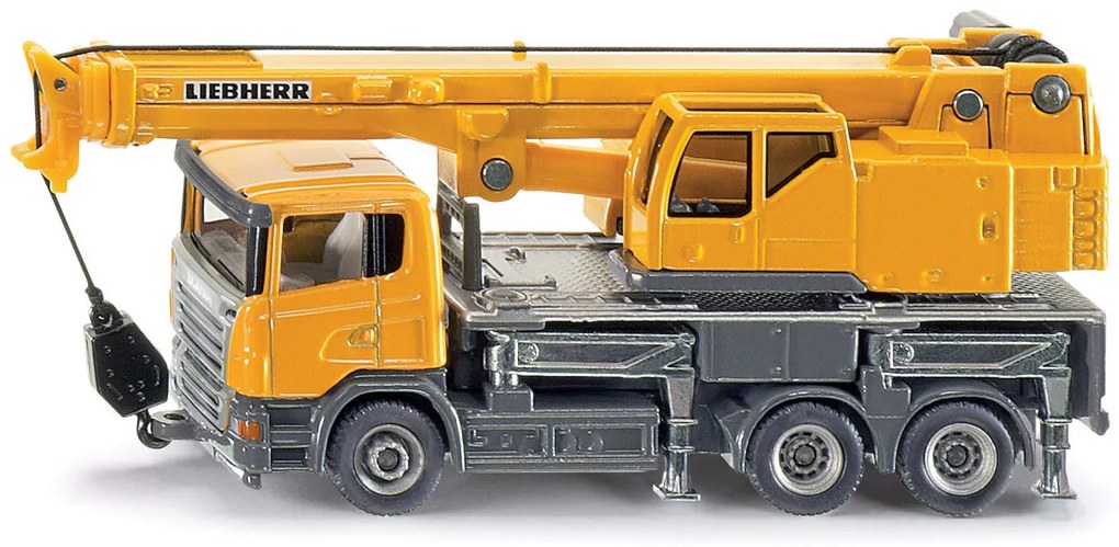 SIKU Super – teleskopický žeriav Liebherr, 1:87