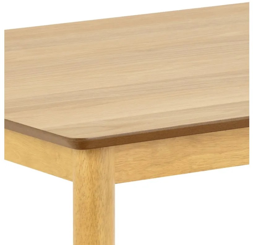 Jedálenský stôl Barlow 120 cm dub prírodný