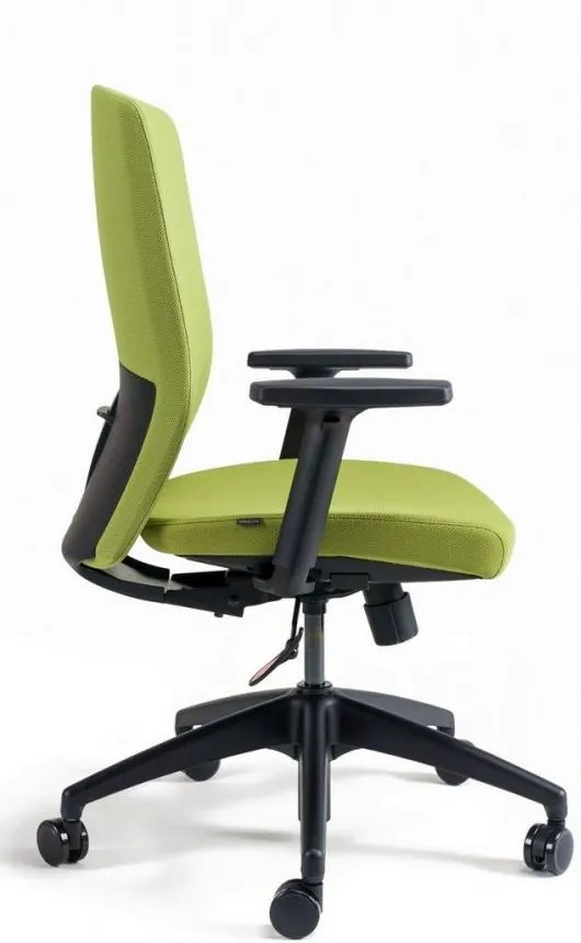 OFFICE PRO bestuhl -  OFFICE PRO bestuhl Kancelárska stolička J2 ECO BLACK BP zelená