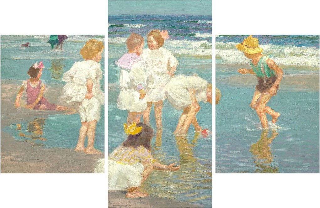Obraz - Edward Henry Potthast, A Holiday, reprodukcia (90x60 cm)