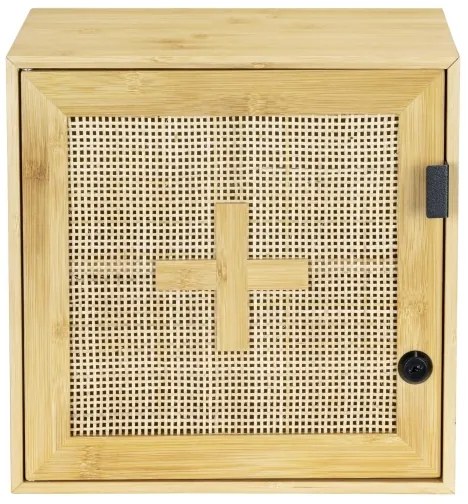 WENKO 25613100 - Skrinka ALLEGRE 30x30 cm hnedá