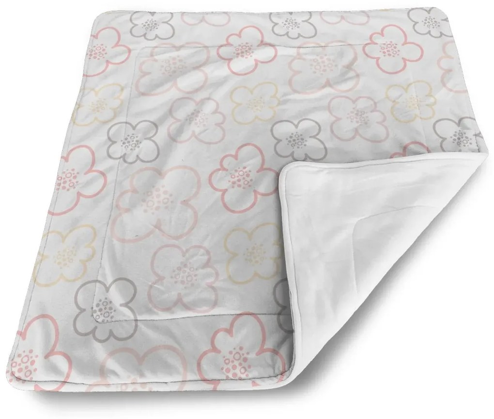 Sablio Deka pre bábätko Detské kvietie - 90x120 cm