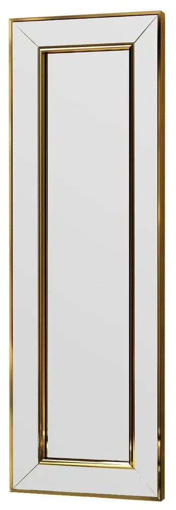 Zrkadlo Carlos Gold 30 x 90 cm