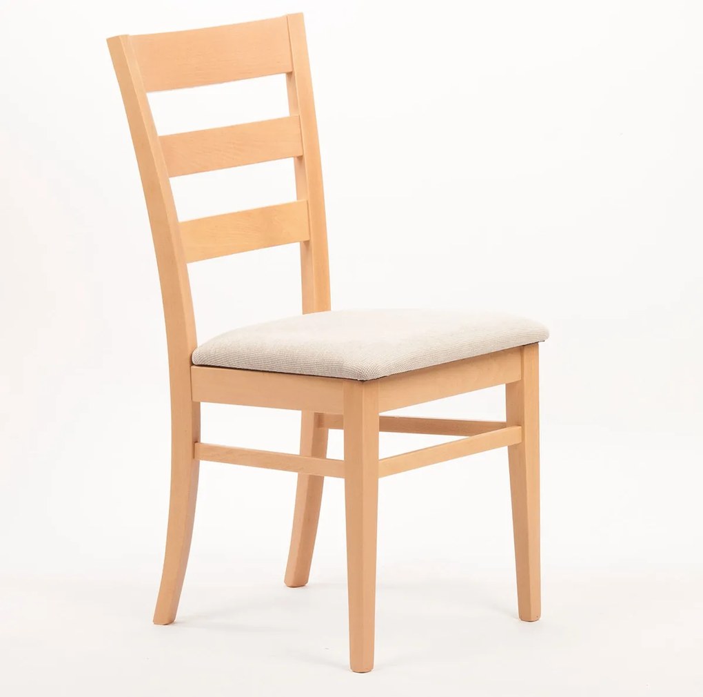 Stima Stolička VIOLA s čalúneným sedákom Vyberte odtieň ->: Dub, Vyberte látku ->: GENEZA soft 66