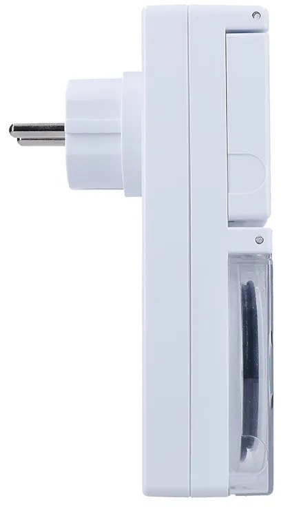 SOLIGHT vonkajšie denný časový spínač 230V/16A/IP44/3500W, biely