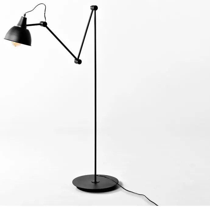 Čierna stojacia lampa Coben - CustomForm